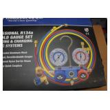 Mastercool Professional R134a Manifold Gauge Set for Testing & Charging R134a AC Systems