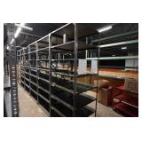 Row of Metal Shelving - 87" x 30" x 18