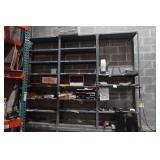 Three Metal Shelves - 87" x 12" x 9