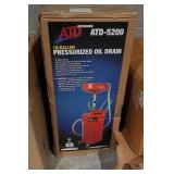 ATD 5200 18 Gallon Pressurized Oil Drain