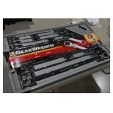 GearWrench 86126 XL 10 Piece Metric Flex Head Ratcheting Wrench Set - 120XP