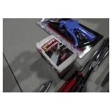 Assorted Tools - Lights, Knife, Drivers, S-K Extension
