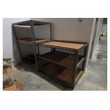 Rolling Shop Shelves - 48" x 30.5" x 41.5" and 48" x 30.5" x 65.5"