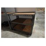 Rolling Shop Shelves - 48" x 30.5" x 41.5" and 48" x 30.5" x 65.5"