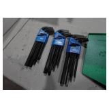 Hex Key Sets and Drill Btis