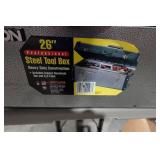 Stack-On 26" Steel Tool Box with Tools