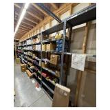 Row of Metal Shelving - 87" x 12" x 30