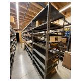 Row of Metal Shelving - 87" x 30" x 25