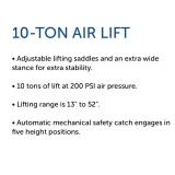 OTC 1590 10-Ton Air Lift Heavy Duty Bumper Jack