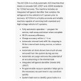 Robinair AC1234-4 Refrigerant Recovery Machine