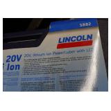 Lincoln 20V Lithium Ion Power Luber with LCD
