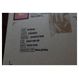 *1000* Ansell Microflex MidKnight Disposable Work Gloves - Large