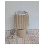 Cream Colored Mini Lamp by Room Essentials