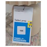 Cream Colored Mini Lamp by Room Essentials