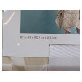 Quilted Wearable blanket White Tan Room Essentials