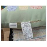 3 Hampton Bay 18x18in  Outdoor Decorative Throw Pillows