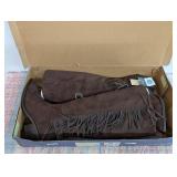 Size: 9.5 - Women’s Patsy Tall Fringe Western Boots with Memory Foam Insole