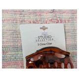 3 Sets of Studio Selections 3 Claw Clips