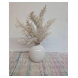 Harvest Artificial Ceramic Round Vase
