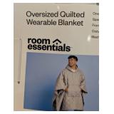 Room Essentials Oversized Quilted Wearable Blanket