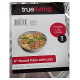 7 Packs of True Living 9 inch Round Pan, 3 ct each.