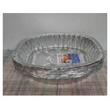 10 Jiffy-Foil Giant Oval Rack Roaster Pan, 16 in x 13.11 in x 3.11 in