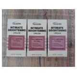 3 boxes Skin Lightening Cream for Intimate Area Dark Spot Remover Skin Whitening Cream for Sensitive Parts