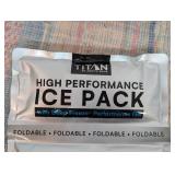 Various Sizes of High Performance Ice Packs from Titan by Artic Zone