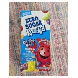 8 Boxes of Kool-Aid Tropical Punch Zero Sugar Powdered Soft Drink Mix, 6 ct On-the-Go-Packets