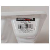 10 ct Rectangular Ice Cube Trays, White
