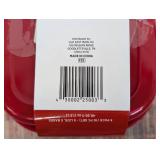 3 Packs of Holiday Style Square Food Storage Containers, 5 ct, Assorted