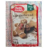 13 Bags of Betty Crocker Limited Edition Gingerbread Cookie mix