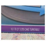 Baked with Love Round Cake Turntable, 3 Count