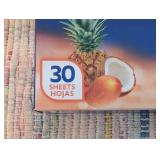 8 boxes of Clorox Fraganzia Island Breeze Scented 30 Sheets dryer Sheets