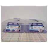 Baked with Love Deluxe Cake & Cupcake Caddy, 2 Count