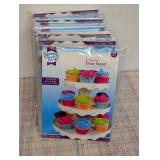 Baked with Love 3-Tiered Treat Cupcake Stand, 10 Count