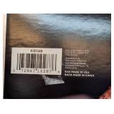 Set of 2 True Living Jumbo Roasting Pan With Nonstick Roast Rack