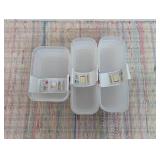 3 Sets of Sterilite Trays.