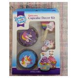 Baked with Love Cookie Press, 3 Count & 2 boxes Baked with Love Unicorn Cupcake Decorating Kit