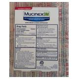 Mucinex Fast-Max Maximum Strength &Mucinex DM 12hr Cough Suppressant