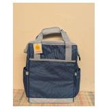 24 Cans/20.4qt Backpack Cooler Blue - Sun Squad