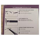 Design Optics By Foster Grant Semi Rimless +1.50 Reading Glasses (Pack Of 3)
