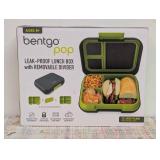 Bentgo Pop Leakproof Bento-Style Lunch Box with Removable Divider-3.4 Cup