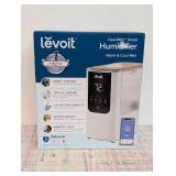 Levoit 4.5L Oasis Mist Smart Humidifier: Ultrasonic, Warm & Cool Mist, Bedroom Use, 300-500 sq. ft., No Filter Needed