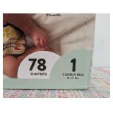 78 Pack of Honest Diapers