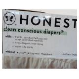 78 Pack of Honest Diapers