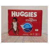 168 Huggies Little Snugglers Diapers Size 1 (Up to 14lbs)