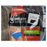 Hanes - Boxers 7 Briefs, Size Large  (set of 3)
