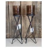 2 Candle Holders