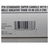 Threshold - 2 Pc Taper Candle Holders, Ceramic, Pink & Yellow